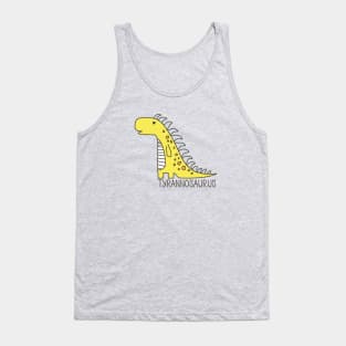 Dinosaur Tyrannosaurus Tank Top